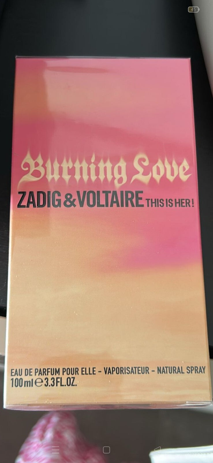 Zadig&Voltaire THIS IS HER! Burning Love edp new 2025 ship ;from france