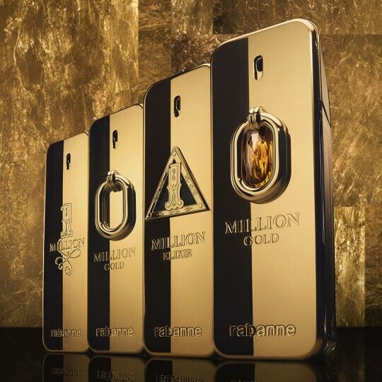 NEW 2025 Rabanne Million Gold Elixir Parfum Intense 1.7 OZ SHIP FROM EUROPE