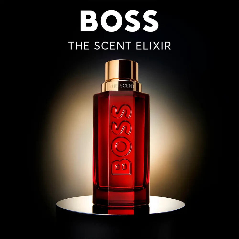 NEW 2025 Hugo Boss THE SCENT FOR HIM ELIXIR 3.4 OZ SEALED SHIP FROM FRANCE