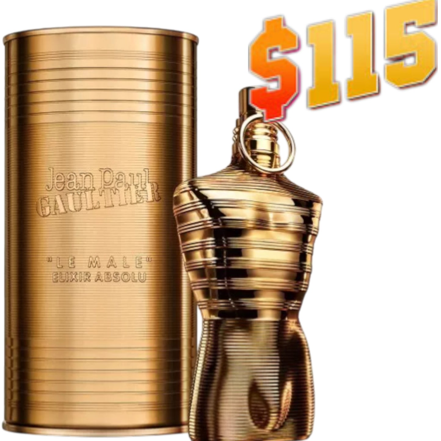 NEW 2025 JEAN PAUL GAULTIER LE MALE ELIXIR ABSOLU 4.2 OZ EDP SHIP FROM EUROPE