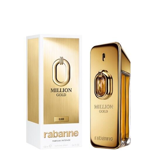 NEW 2025 Rabanne Million Gold Elixir Parfum Intense 1.7 OZ SHIP FROM EUROPE