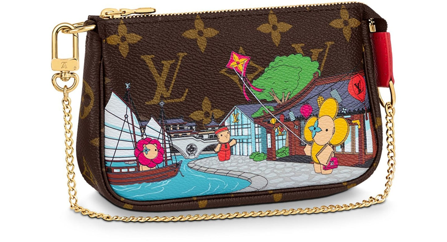 Brand NEW Louis Vuitton Vivienne Monogram Mini Pochette 100% AUTHENTIC