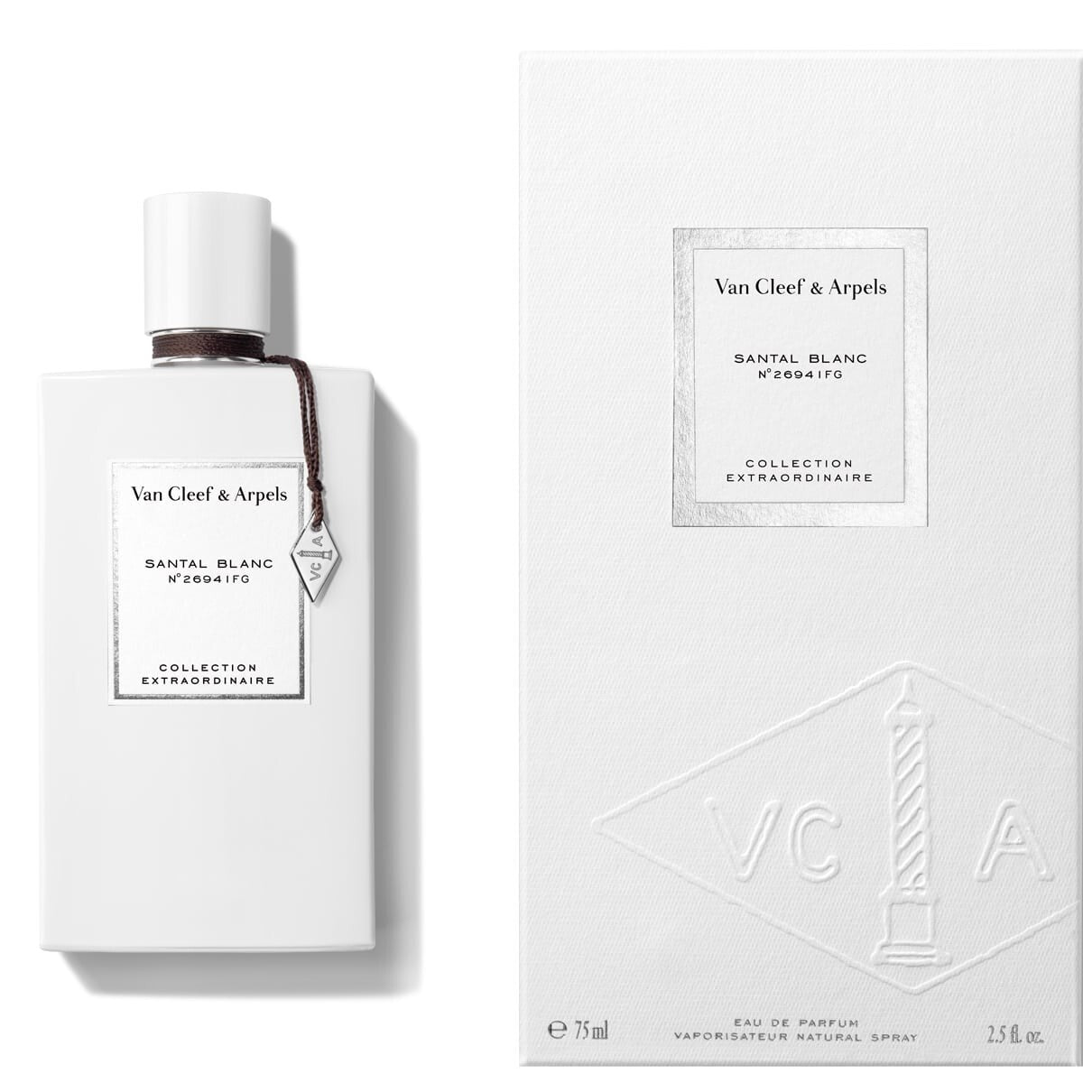 Van Cleef & Arpels SANTAL BLANC EDP SEALED SPRAY 2.5 SHIP FROM FRANCE