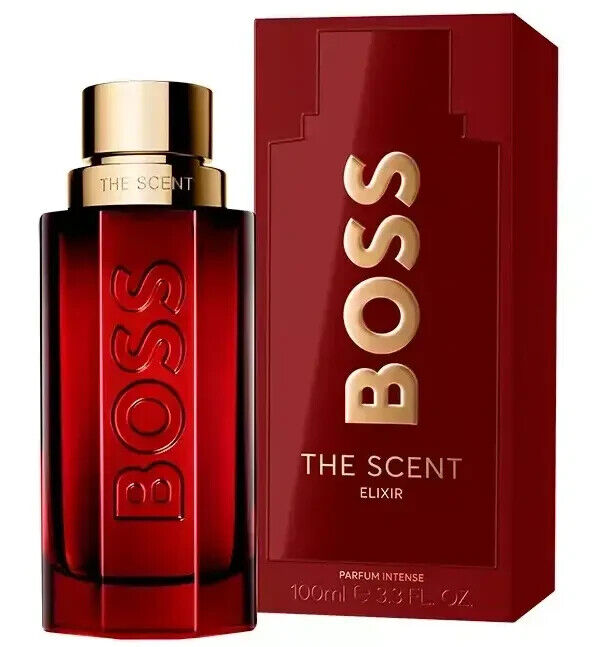 NEW 2025 Hugo Boss THE SCENT FOR HIM ELIXIR 3.4 OZ SEALED SHIP FROM FRANCE