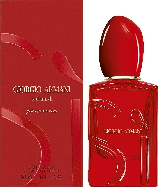 2025 GIORGIO ARMANI Armani Sì Passione Red Musk EDP NIB SHIP FROM FRANCE