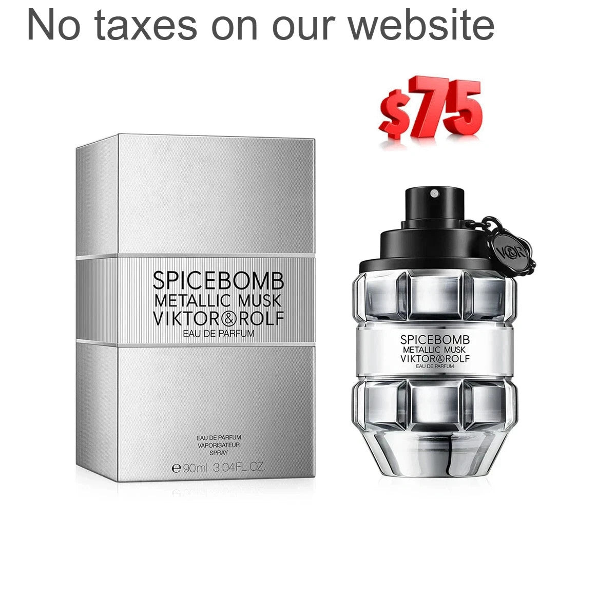 VIKTOR&ROLF Spicebomb Metallic Musk NEW 2025 EDP 1.7 OZ SHIP FROM FRANCE
