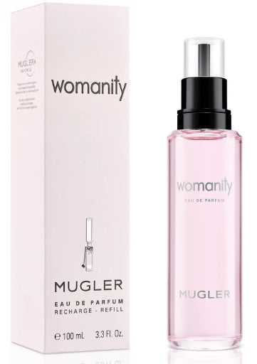 Mugler WOMANITY Refill/Recharge EDP  3.3oz/100ml  SEALED SHIP FROM FRANCE