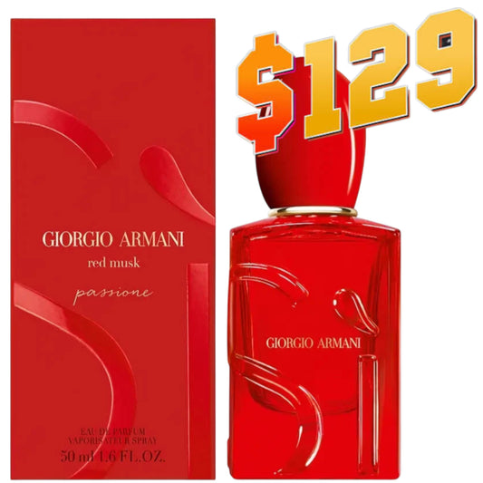 NEW 2025 Giorgio Armani  SI PASSIONE RED MUSK 3.4 OZ SHIP FROM FRANCE