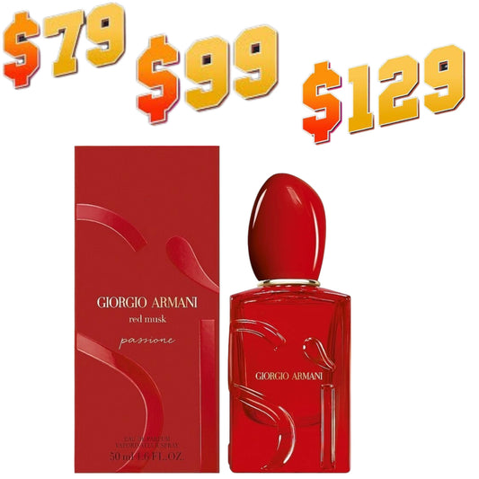 2025 GIORGIO ARMANI Armani Sì Passione Red Musk EDP NIB SHIP FROM FRANCE