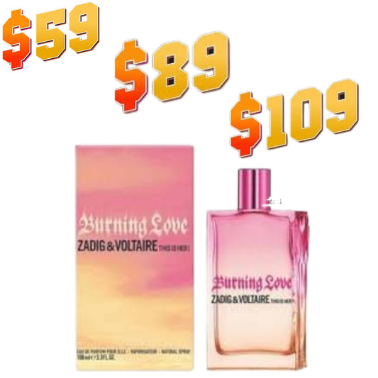 Zadig&Voltaire THIS IS HER! Burning Love edp new 2025 ship ;from france
