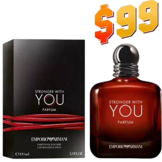 NEW 2025 ARMANI stronger with you PARFUM NIB 3.4 OZ SHIP FROM FRANCE