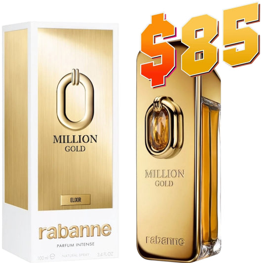 NEW 2025  Rabanne Million Gold Elixir Parfum Intense 1.7 OZ SHIP FROM EUROPE