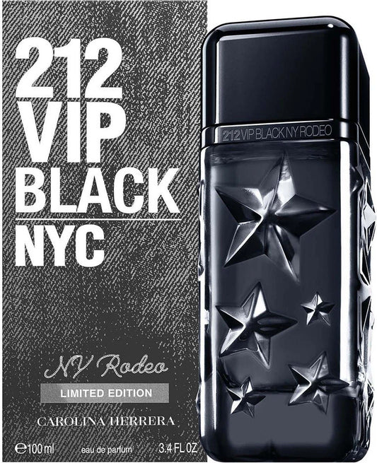 Carolina Herrera- 212 Vip Black Rodeo Édition limitée 2.7 oz