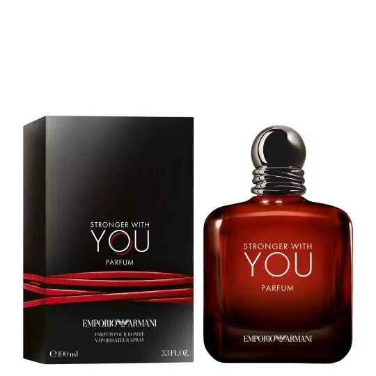 NEW 2025 ARMANI stronger with you PARFUM NIB 3.4 OZ SHIP FROM FRANCE